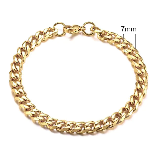 Men's Miami Cuban Chain Bracelet