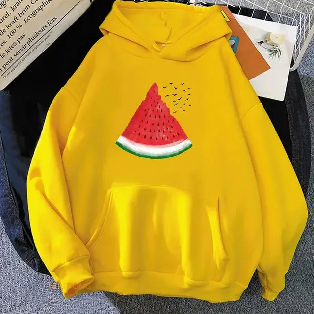 Watermelon Graphic Sweatshirt Hoodie