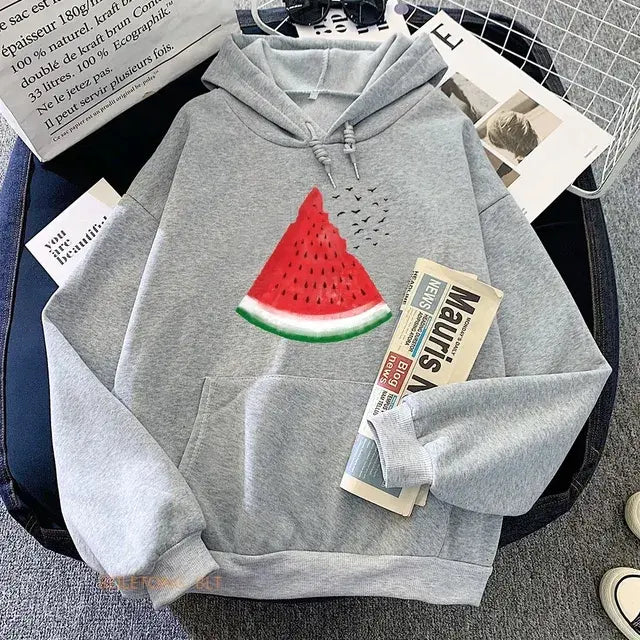 Watermelon Graphic Sweatshirt Hoodie