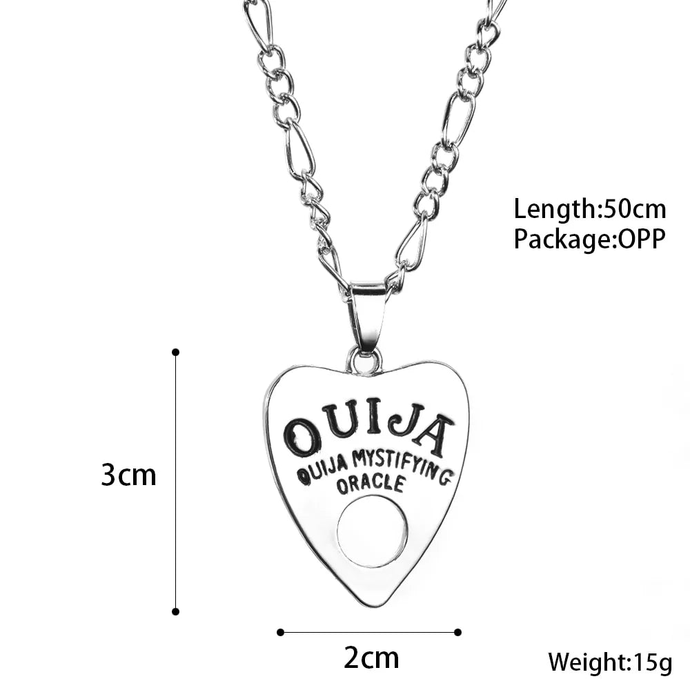 Ouija Pendant Chain Necklace