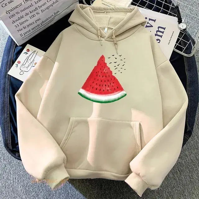 Watermelon Graphic Sweatshirt Hoodie