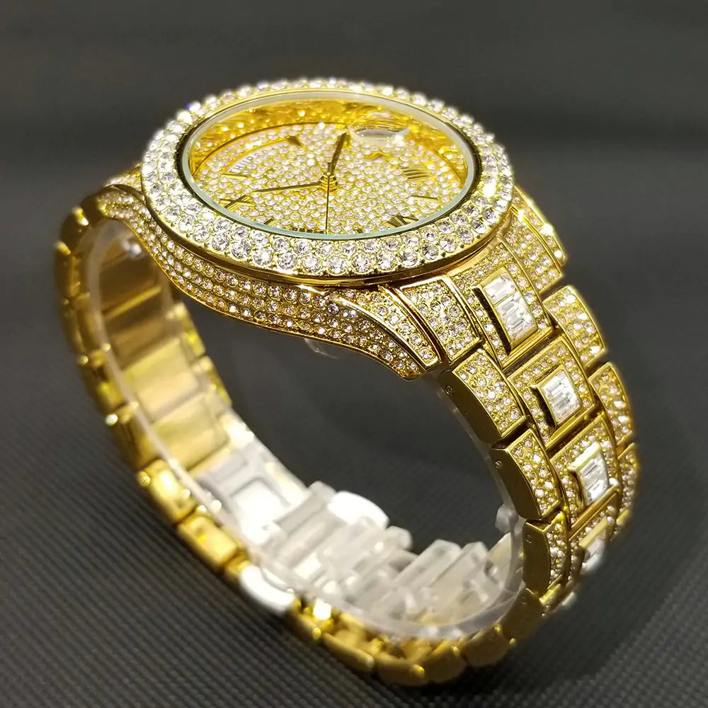 Full Iced Crystal Watch