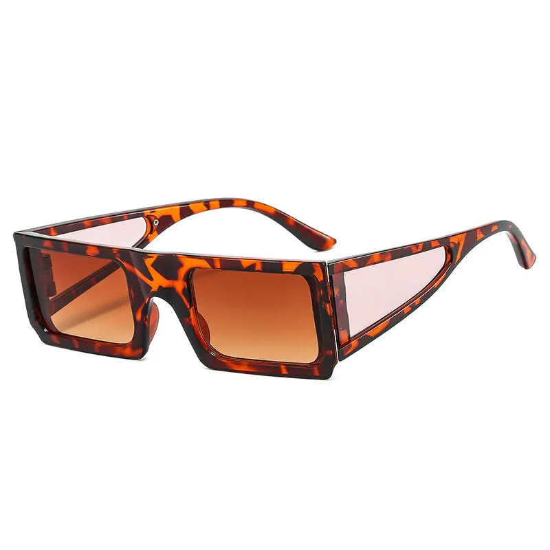 Rectangular Retro Sunglasses