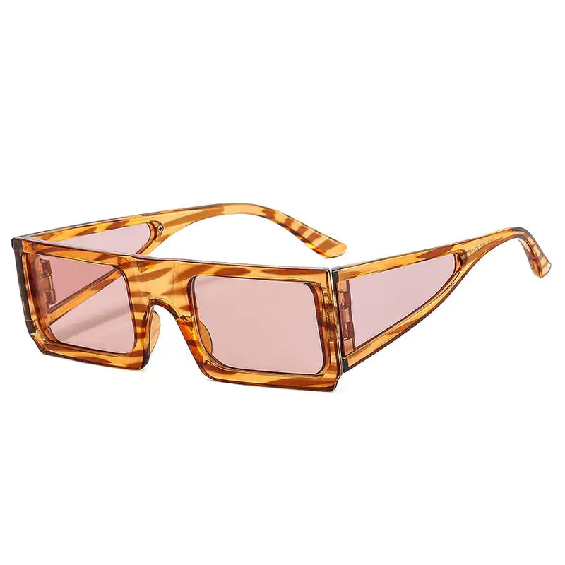 Rectangular Retro Sunglasses