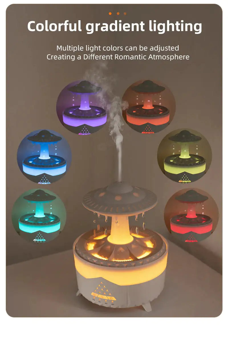 SootheCloud Rain Diffuser