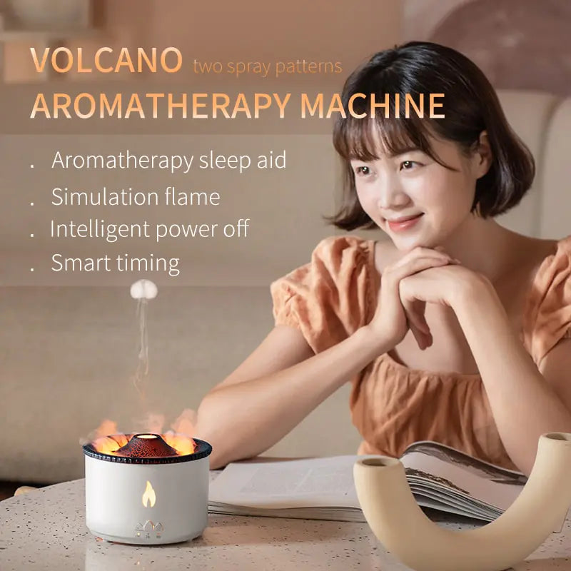 Night Lamp Smoke Ring Diffuser