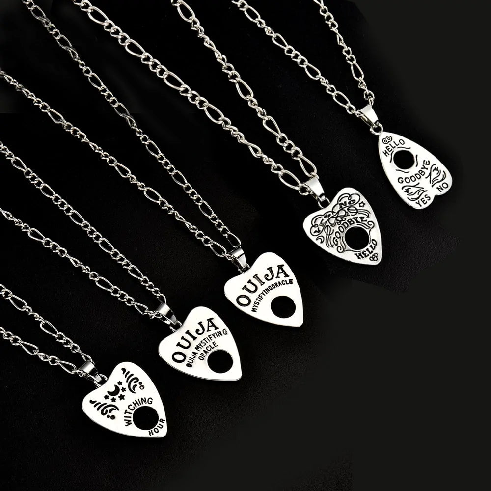 Ouija Pendant Chain Necklace