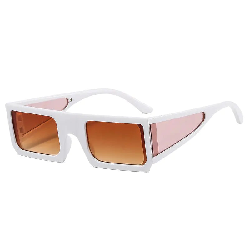 Rectangular Retro Sunglasses