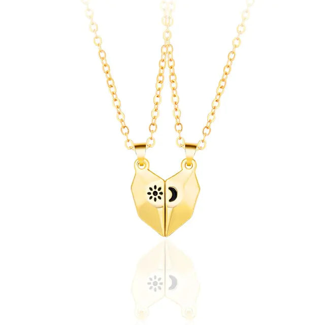 Korean Fashion Magnetic Couple Necklace