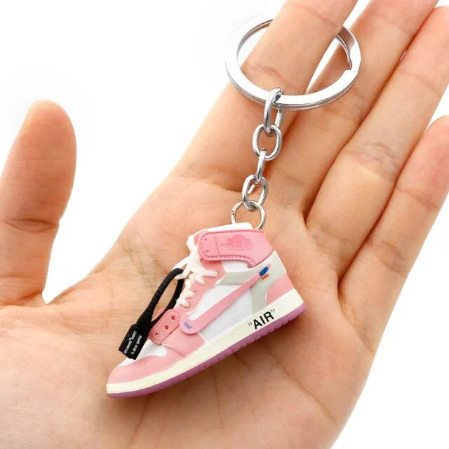 3D Sneaker Shoe Keychain