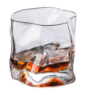 Crumple Japanese Whiskey Glass