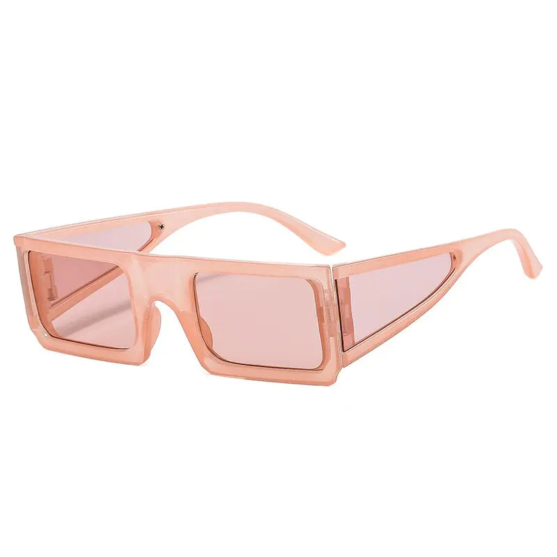 Rectangular Retro Sunglasses